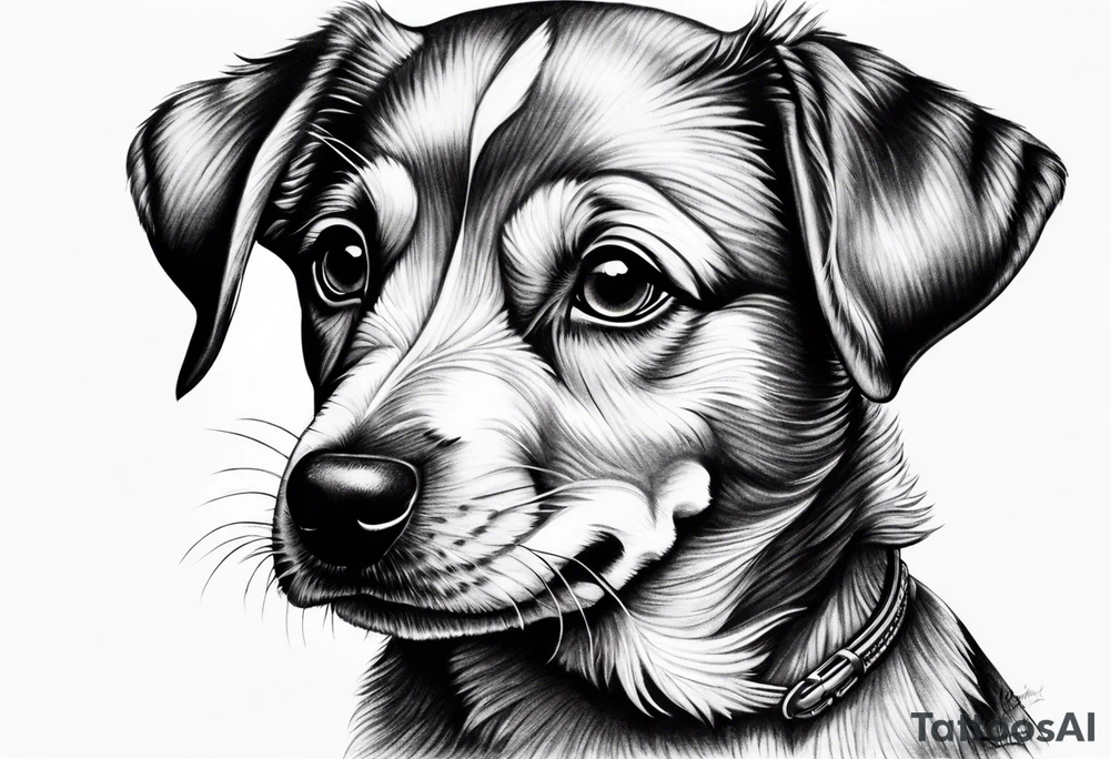 Doobie puppy tattoo idea