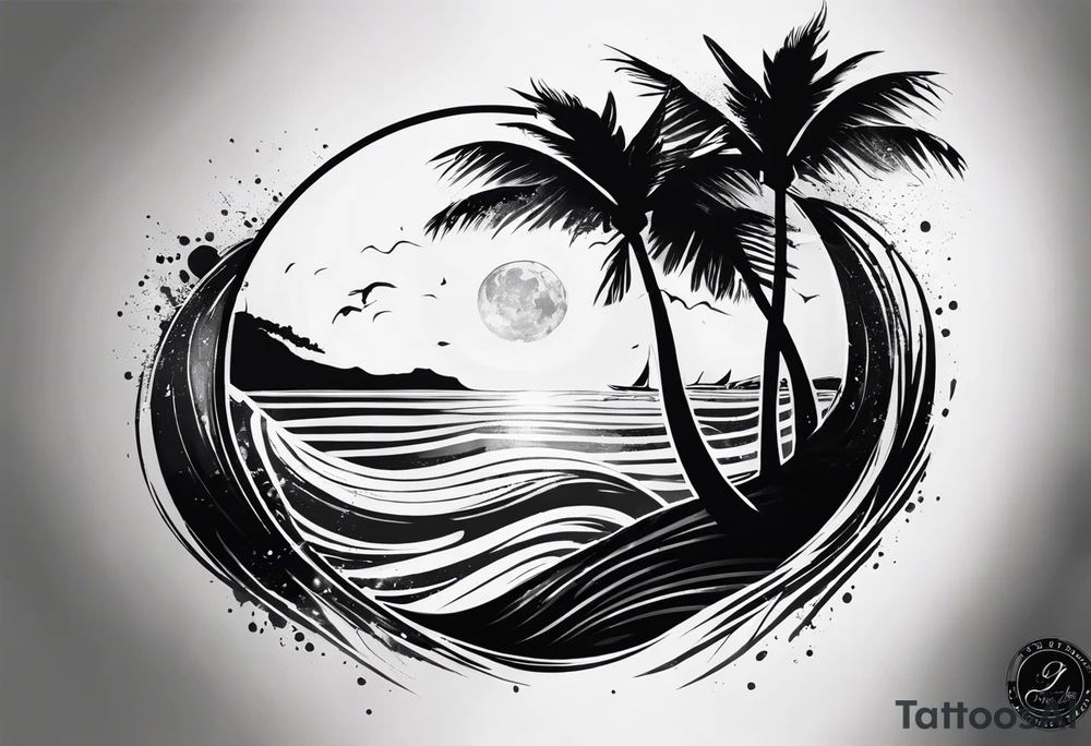 Am a men and need A balck tattoo for my shoulder with time and a date for my so 25.05.16 and a wave of beach about life tattoo idea Am a men and need A balck tattoo for my shoulder with time and a date for my so 25.05.16 and a wave of beach about life tattoo idea