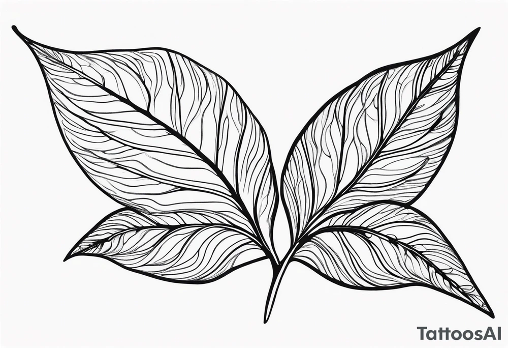 Elm Leaf tattoo idea