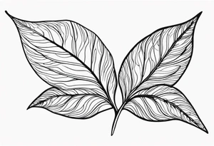 Elm Leaf tattoo idea