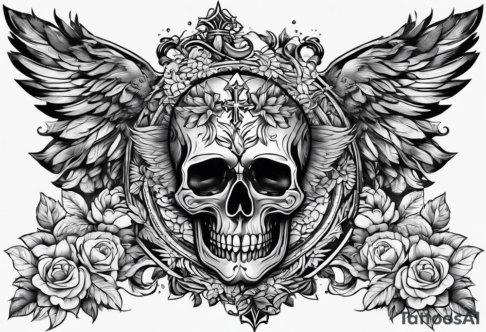 cross tattoo idea