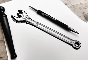 snap on wrench tattoo idea