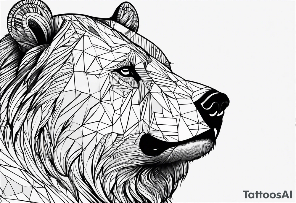 Touro
Urso 
Mercados financeiros tattoo idea