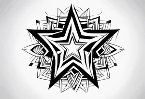 Stars tattoo idea