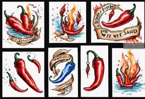 You don't form in the WET SAND, I do tattoo idea
