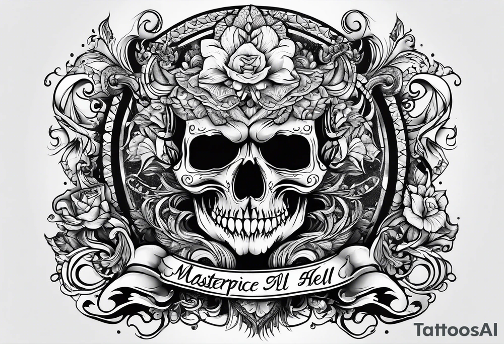 If you’re going thru hell keep going tattoo idea