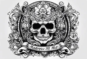 If you’re going thru hell keep going tattoo idea