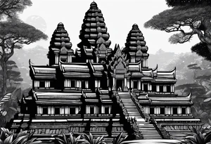 Angkor watt tattoo idea