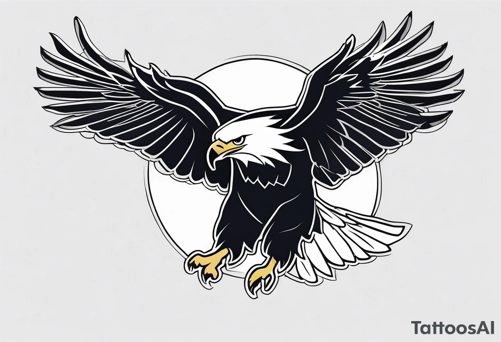 eagle tattoo idea