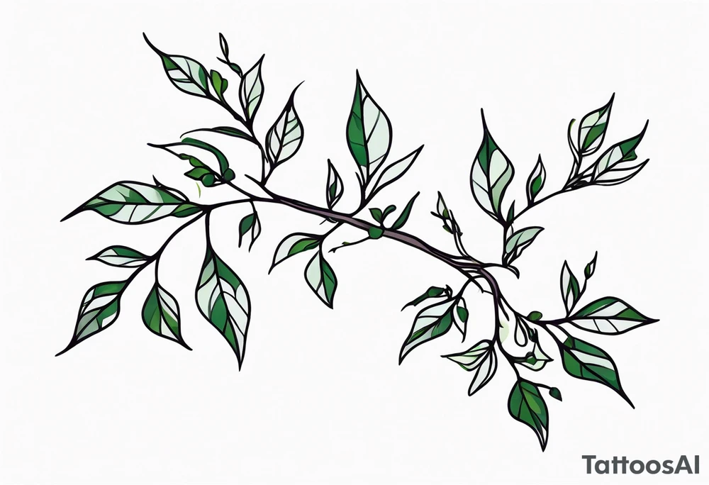 Thorny Vine tattoo idea