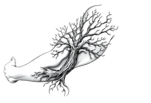 Tree of life celtic tattoo idea