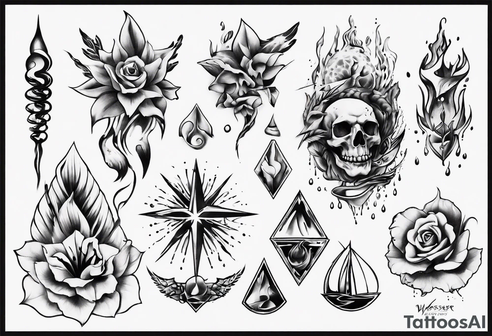 Wasser tattoo idea