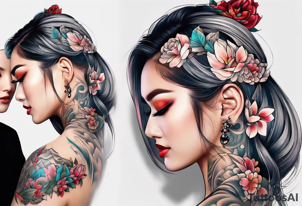 Шаринган tattoo idea