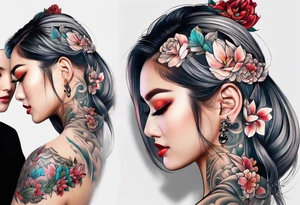 Шаринган tattoo idea