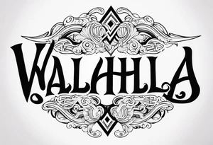 Valhalla heaven tattoo idea
