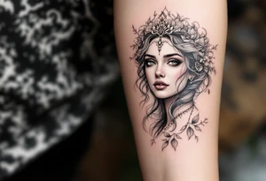 Goddess tattoo idea