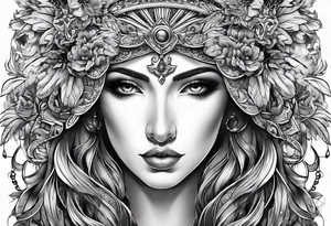 greek mythology arm sleeve tattoo idea