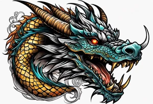 Dragon tattoo idea