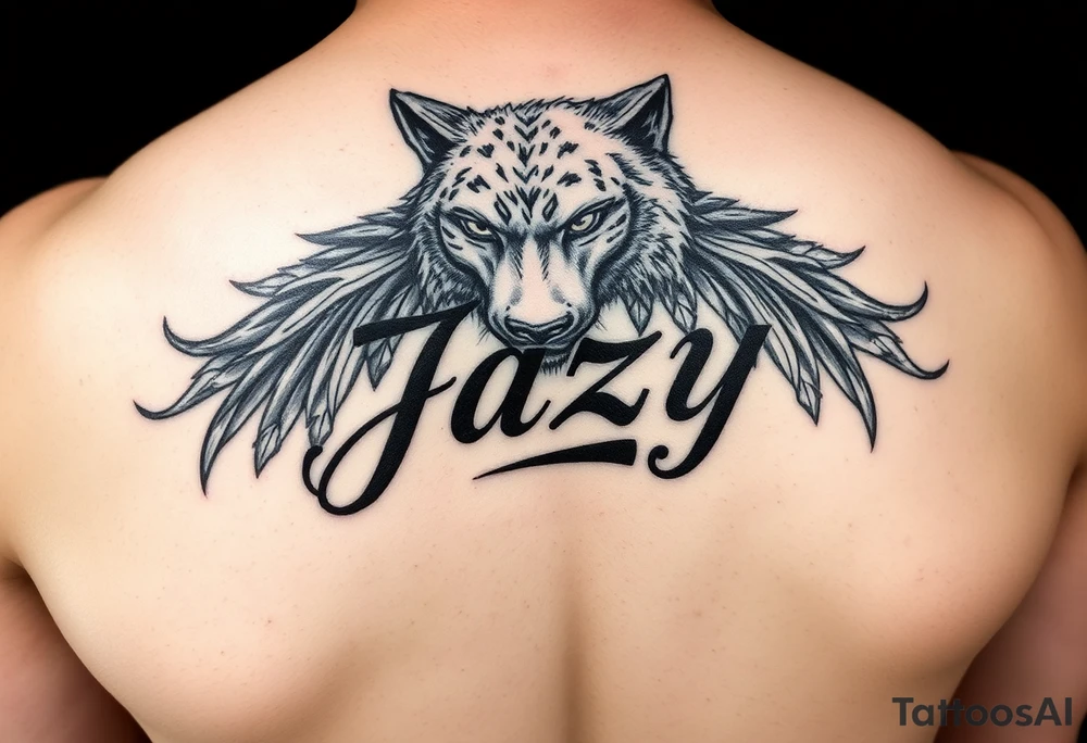 remembrance of a deceased bestfriend with the name Jazy incorporated tattoo idea