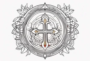 Blessed tattoo idea