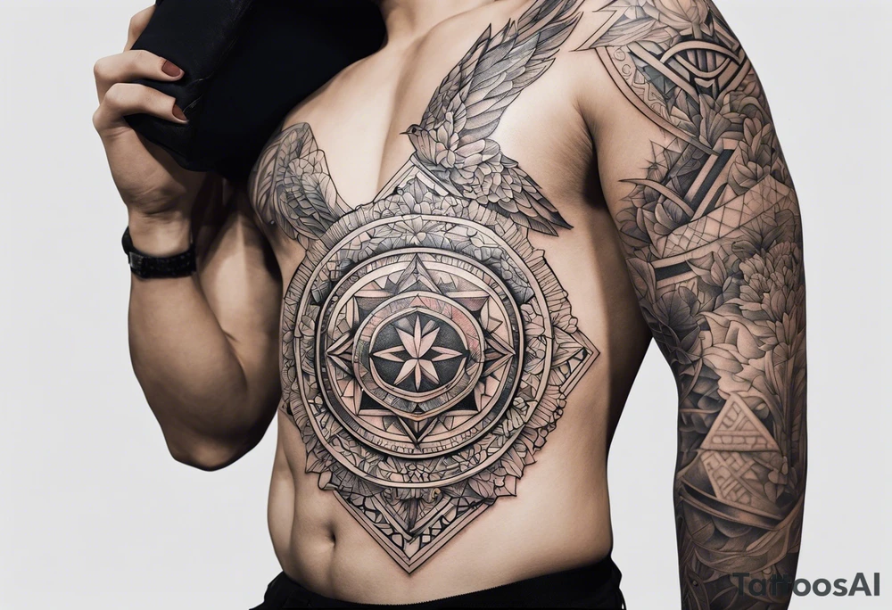 shoulder tattoo bible verse tattoo idea