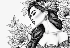 consistency written out in cursive tattoo idea