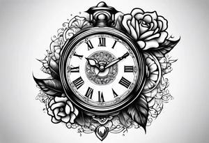 day of month watch tattoo idea
