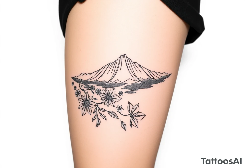 Mount Maunganui tattoo idea