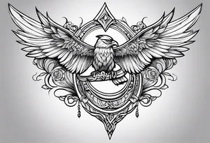 Underarm tattoo single line tattoo idea