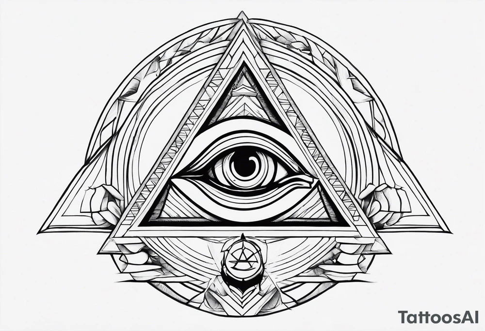 Illuminati tattoo idea