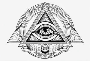 Illuminati tattoo idea