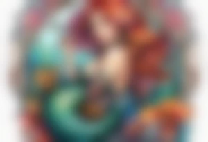 Mermaid tattoo idea