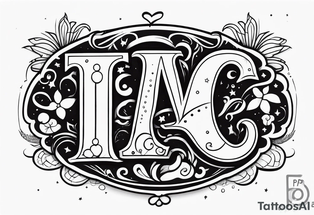 Boyfriend's Initials T A C tattoo idea