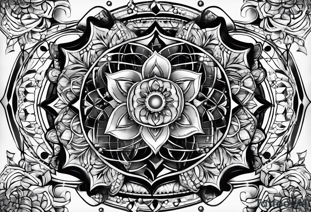 DMT molecule structure 11 tattoo idea