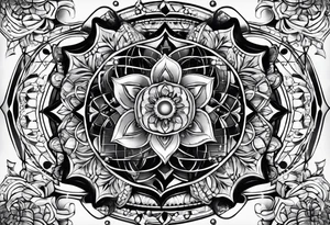 DMT molecule structure 11 tattoo idea