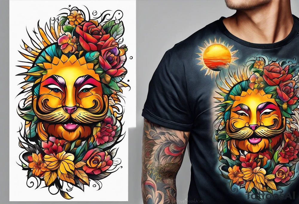 Sunshine tattoo idea