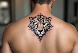 cheetah tattoo tattoo idea