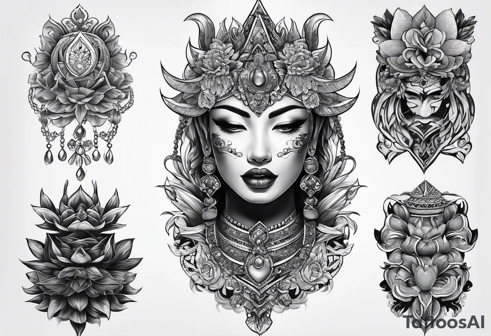 Mann mit umhang tattoo idea