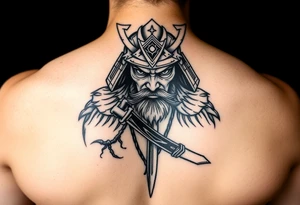 jesus samurai tattoo idea