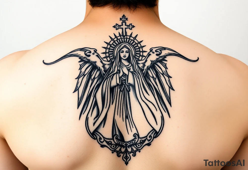 sagrada familia tattoo idea