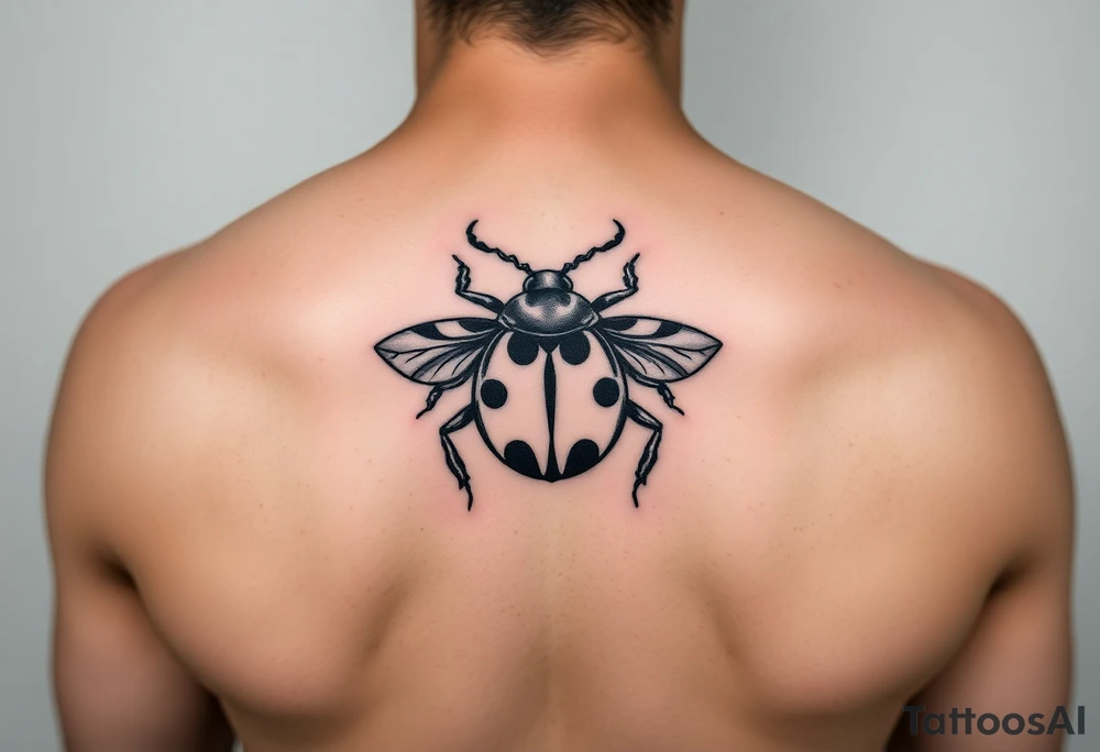 Gangster ladybug tattoo idea