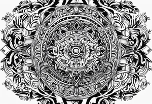 Austrian tribal tattoo idea