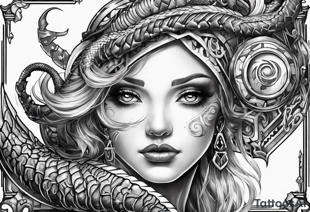 Scorpio tattoo idea