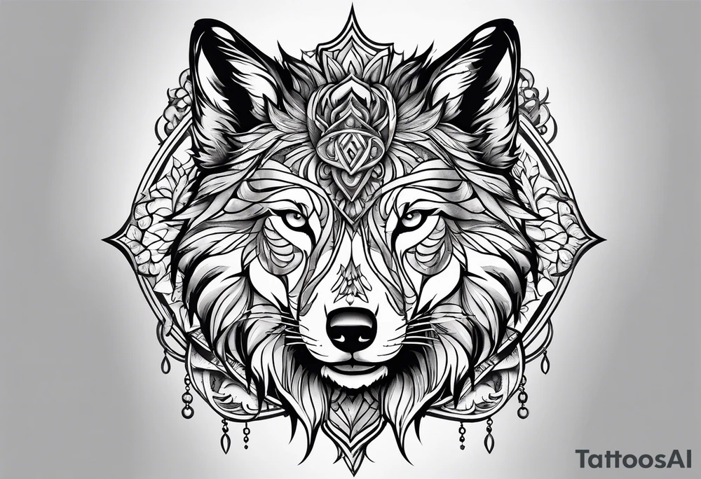 Wolfe tattoo idea