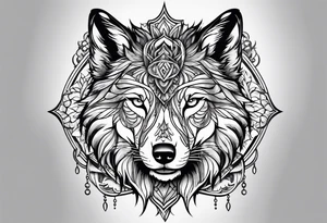 Wolfe tattoo idea