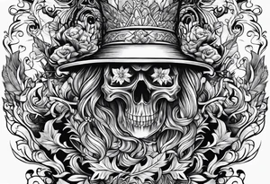 land burning tattoo idea