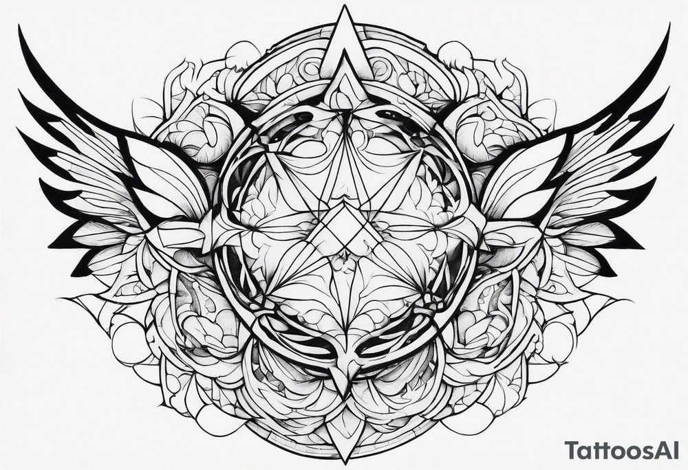 angle tattoo idea