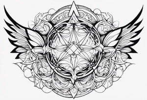 angle tattoo idea
