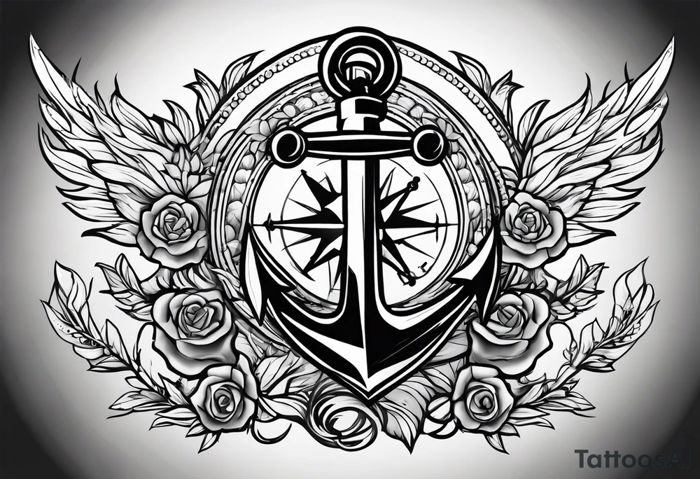Anchor tattoo idea