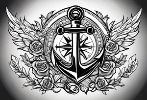 Anchor tattoo idea